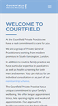 Mobile Screenshot of courtfieldpp.co.uk
